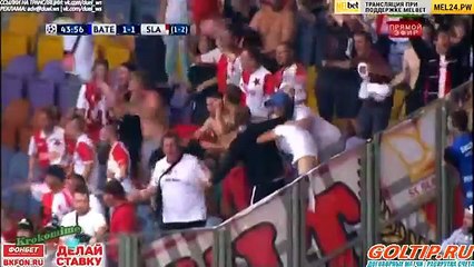 All Goals & highlights - BATE 2-1 Slavia Prague - 02.08.2017