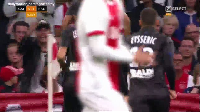 Arnaud Souquet Goal HD - Ajax 0 - 1 OGC Nice - 02.08.2017 (Full Replay)