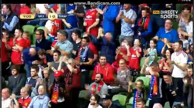 Henrikh Mikhitaryan Goal Manchester United (Eng) 1-0 (Itl) Sampdoria 02.08.2017
