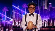 Jeki Yoo- Magician Amazes With Hidden Card Trick - America's Got Talent 2017