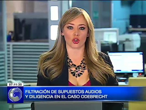 Filtración de supuestos audios y diligencia en el caso Odebrecht