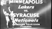 NBA 1953 54 Finals Minneapolis Lakers Syracuse Nationals G1 YouTube 360p