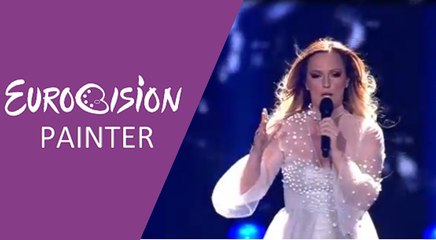 Tijana Bogićević - In Too Deep (Serbia) 2017 Second Semi-Final - Eurovision Painter