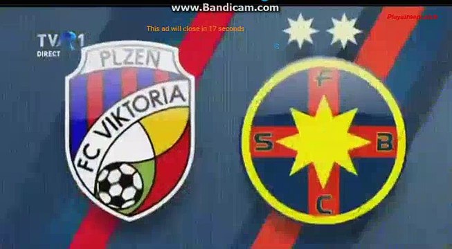 Goal HD Viktoria Plzen 1-2 FCSB - 02.08.2017