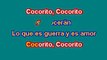 Timbiriche -  Cocorito (Karaoke)