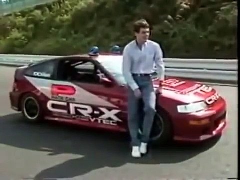 Ayrton Senna Mostra Como se Pilota um Honda Civic em Suzuka
