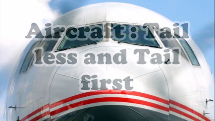 Aircraft---Tail-less-and-Tail-first