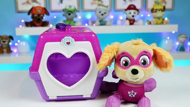 PAW PATROL Pup Super Skye Visits Disney Jr Doc McStuffins Pet Vet Toy Hospital!-F6MvcWbuxCM