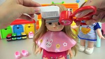Baby Doll hair cut and Make up toys