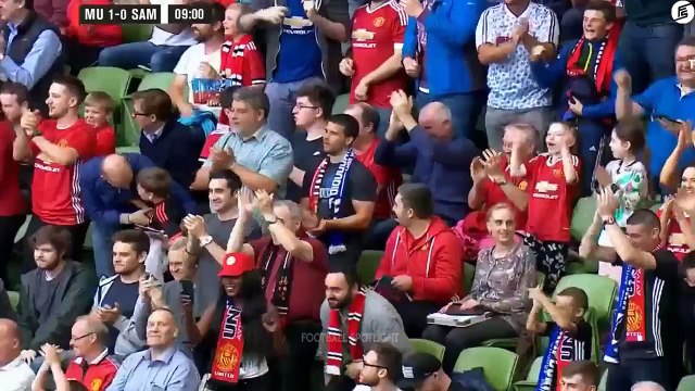 Manchester United vs Sampdoria 2-1 - Highlights & Goals - 02 August 2017 - USA SPORTS