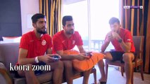 كواليس المنتخب التونسي واجواء رائعة بين اللاعبين مع طرح بلاي ستيشن