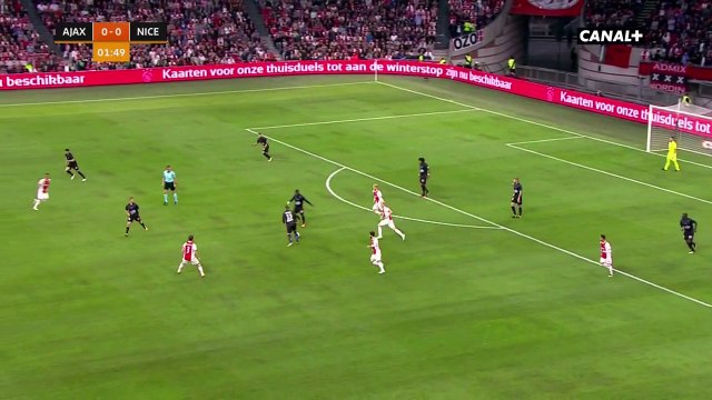 Les buts d'Arnaud Souquet et Vincent Marcel - Ajax VS Nice 2-2 (2 août 2017)