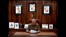 Raul Castro: Fidel Castro Death Announcement Video #Cuba