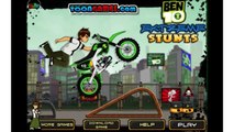 Ben Ten Extreme Stunt Videos for Children _ Ben 10 Games ,Cartoons animated anime Tv series movies 2018
