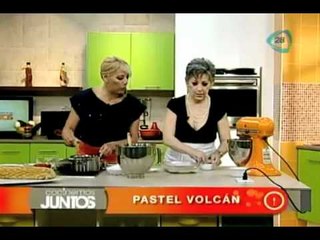 Cocinemos Juntos -Pastel Volcán