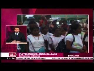 Policía comunitaria libera la carretera Acapulco-Pinotepa Nacional en Guerrero