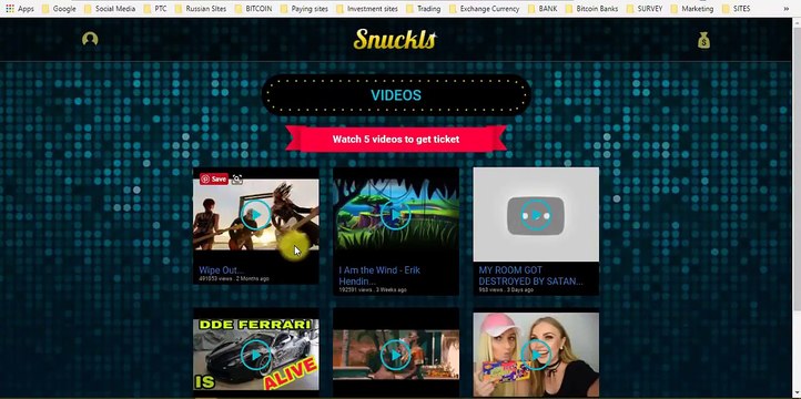 مع اثبات دفع بقيمة 497 دولار Snuckls كيفية ربح 2800 من موقع