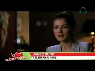 La sobremesa. James Bond celebra sus 50 años