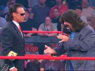 TNA: Sting / Mick Foley Go Face To Face
