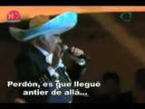 No lo cuentes. Vicente Fernández se equivoca en Colombia