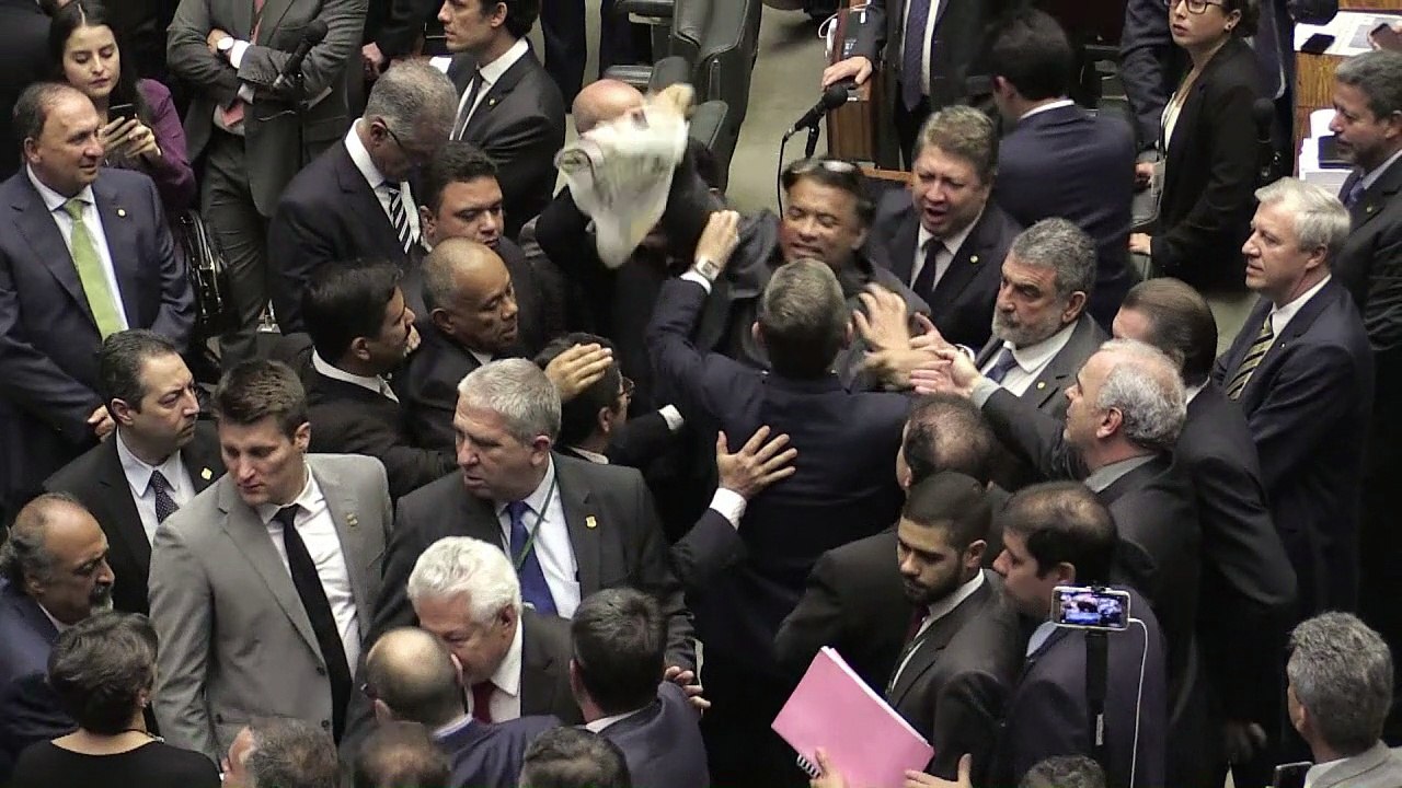 Tumulto na Câmara