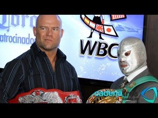 Hijo del Santo está listo para defender título del CMB en el Juan de la Barrera