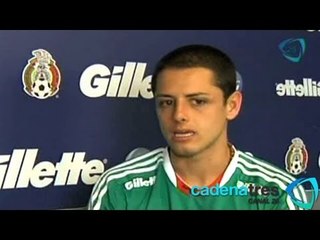 Chicharito está confiado de que México asistirá al Mundial de Brasil 2014