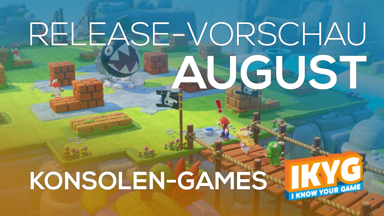 Games-release-vorschau - august 2017 - konsole