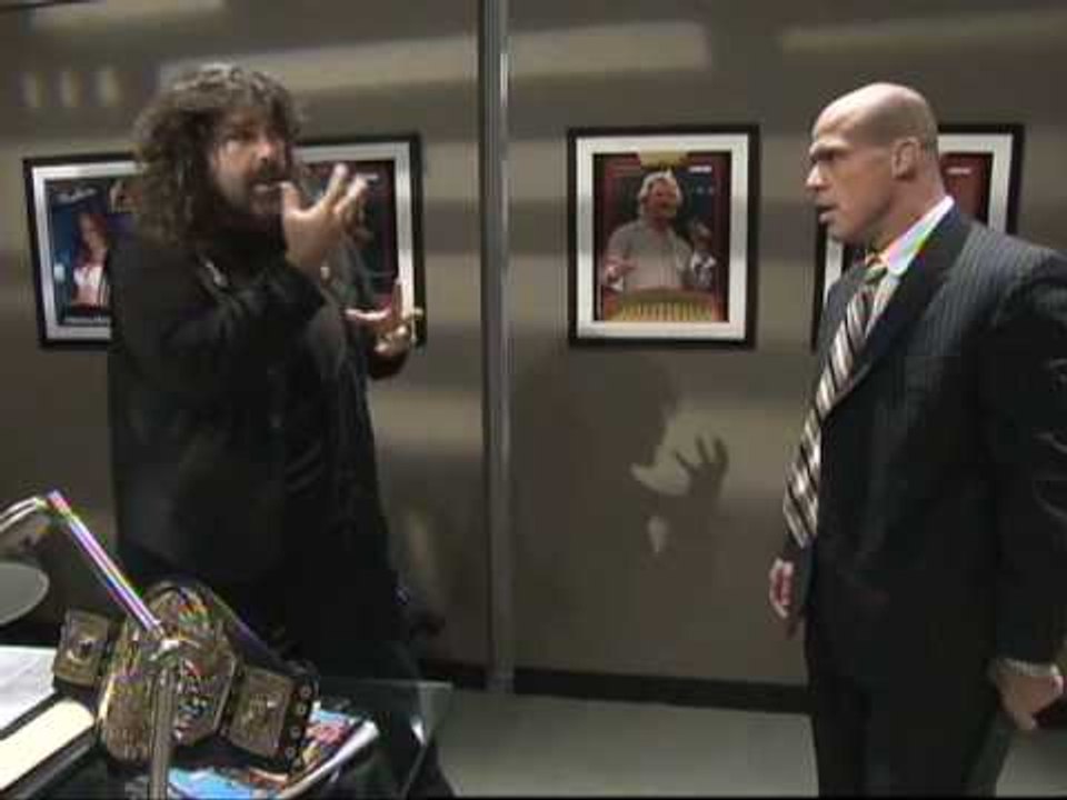TNA: Sting Attacks Mick Foley
