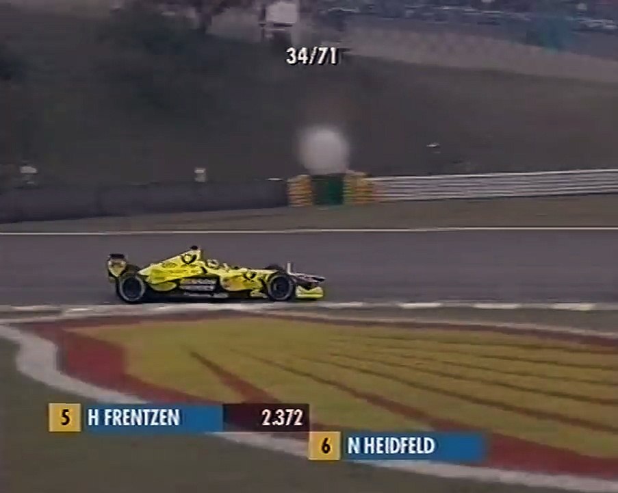 F1 Brazilian Grand Prix Interlagos 2001 Juan Pablo Montoya Onboard & Crash