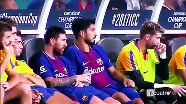 NEYMAR IGNORA MESSI & SUAREZ MAS RIU COM OS JOGADORES DO REAL MADRID - Real Madrid 2 vs 3 Barcelona