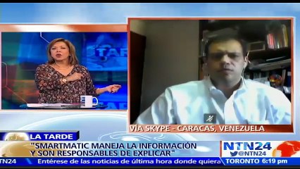 Smartmatic debe aclarar datos sobre el millón de votos de diferencia a los anunciados por el CNE