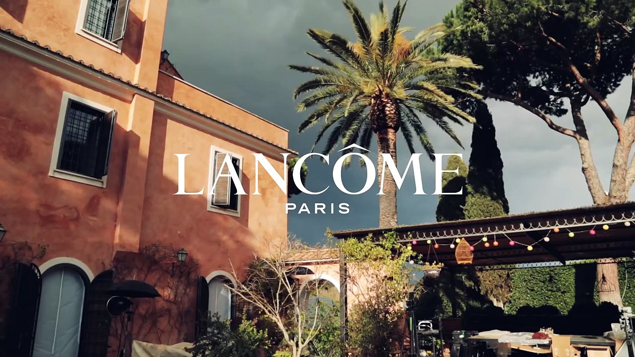 BTS Shooting Isabella Rossellini for LANCOME