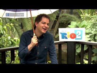 Entrevista al director Carlos Saldanha por la película 'Rio 2'