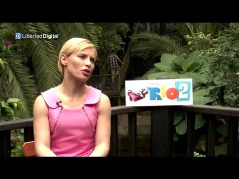Entrevista a Soraya Arnelas por la película 'Rio 2'