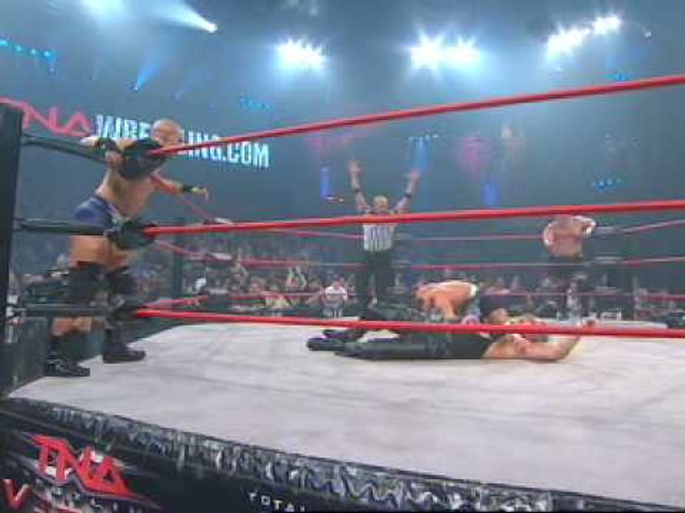 AJ Styles & Daniels vs. Kevin Nash & Samoa Joe