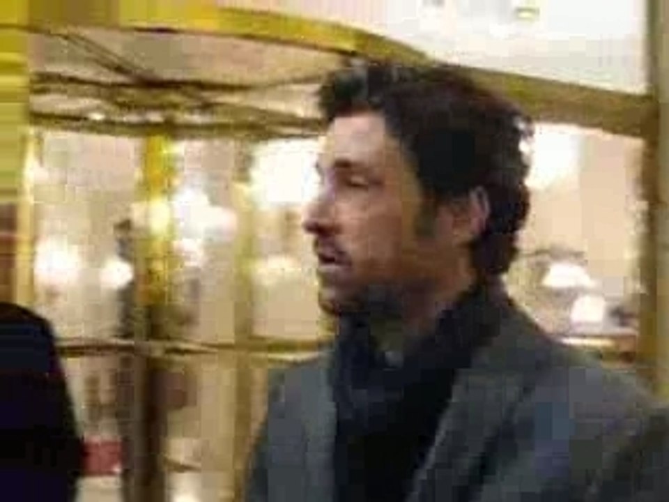 Patrick Dempsey in Paris, Europe