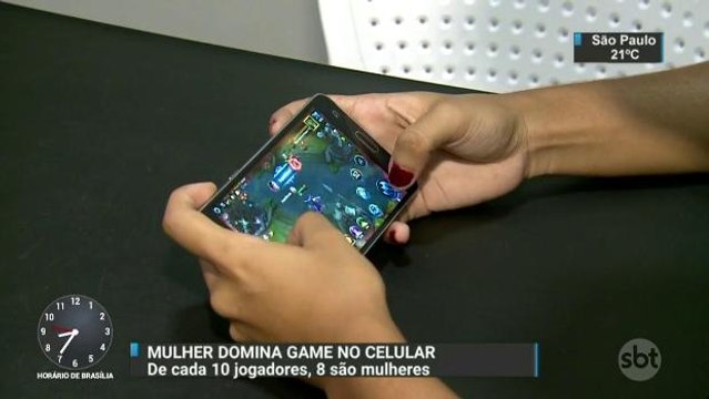 Mulheres representam a maioria dos adeptos por jogos em celular