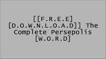 [0QjX3.[F.R.E.E] [D.O.W.N.L.O.A.D]] The Complete Persepolis by Marjane SatrapiMoises KaufmanChinua AchebeTrevor R. Getz [T.X.T]