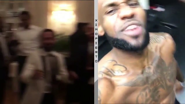 【NBA】Stephen Curry Mocks LeBron James Workout Video While Kyrie Irving Laughs Along 2017 NBA Offseason