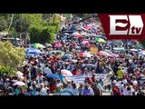 Maestros de la CNTE bloquean Paseo de la Reforma e Insurgentes/Todo México con Martín Espinosa