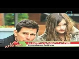 La Sobremesa. Más regalitos millonarios para Suri, una mansión y un poni