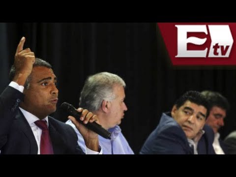 Maradona y Romario arremeten contra CONMEBOL / Diego Armando Maradona ex astro del fútbol