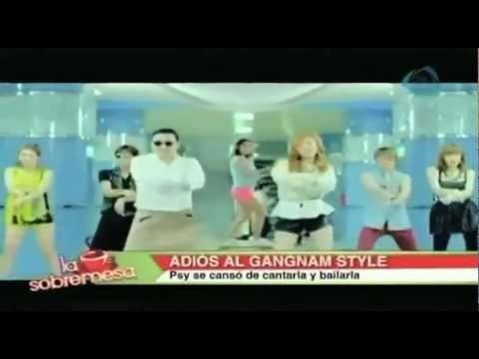 PSY cansado de cantar y bailar el Gangnam Style. La Sobremesa