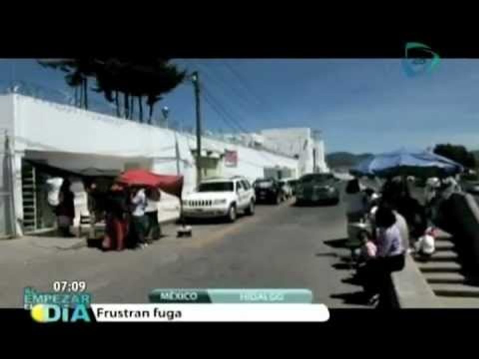 Impiden fuga de reos en penal de Pachuca