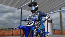 MX Simulator - new Yamaha Test Track - Raw Laps with Chase McDonald