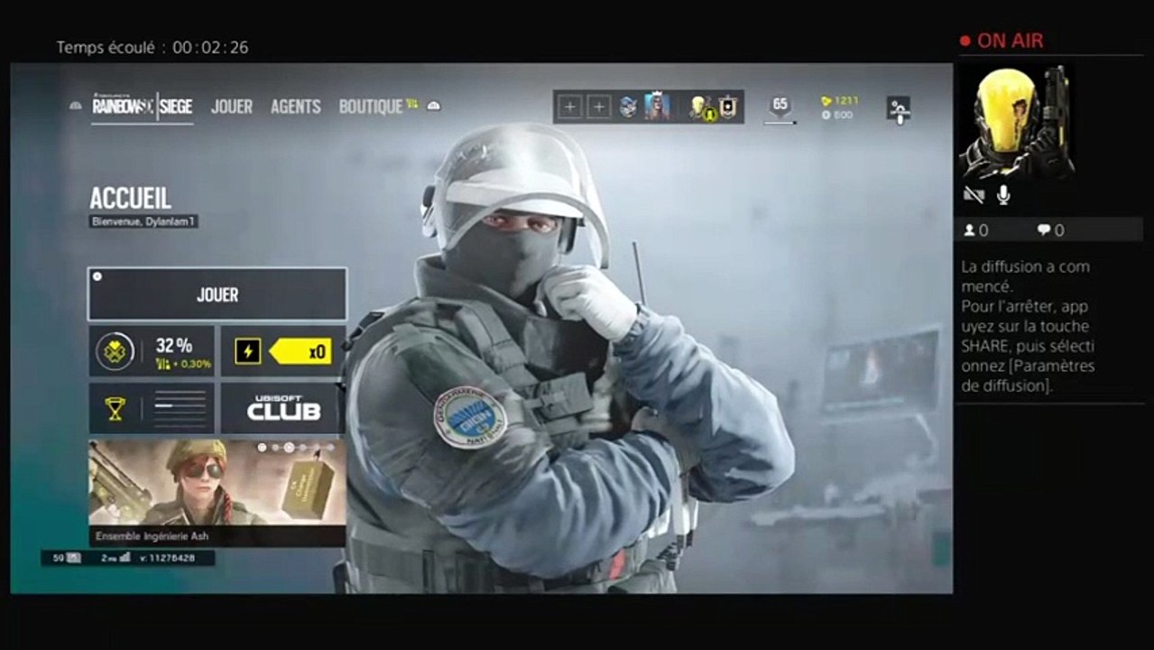RAINBOW 6 SIEGE RANKED FR PS4