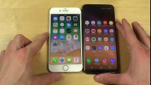 iPhone 7 iOS 11 Beta vs. Samsung Galaxy S8 Android 7.0 - Which Is Faster