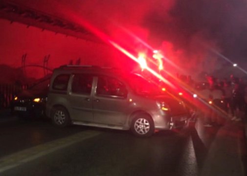 Asker Uğurlama Konvoyu Trafiği Birbirine Kattı