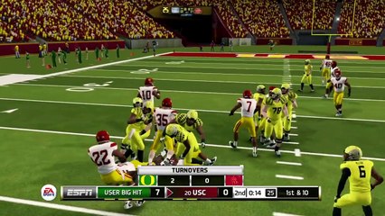 NCAA Football 17 | OREGON vs USC | College Kick Off Rivalry Match Up Gameplay!